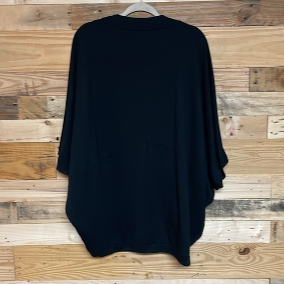 Banana Republic size XS/S Black Cocoon Cardigan Drape Silhouette with Pockets - Picture 8 of 8